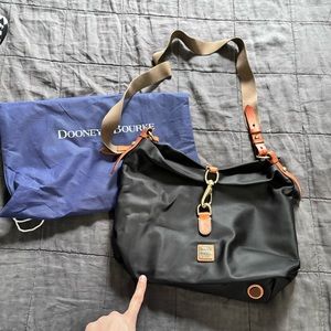 Dooney & Bourke Black Nylon Bag